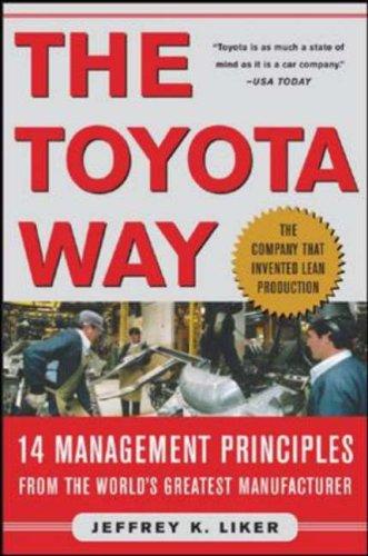 The Toyota Way book cover